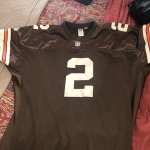 Signed Tim Couch Cleveland Browns Jersey